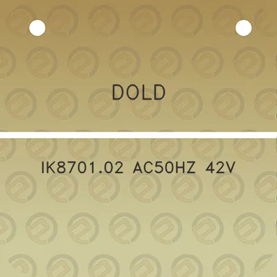 dold-ik870102-ac50hz-42v