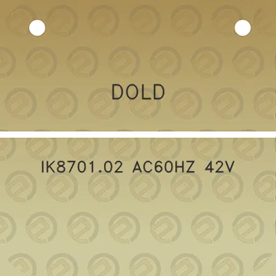 dold-ik870102-ac60hz-42v