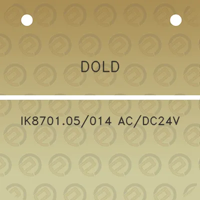 dold-ik870105014-acdc24v