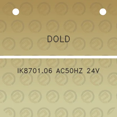 dold-ik870106-ac50hz-24v