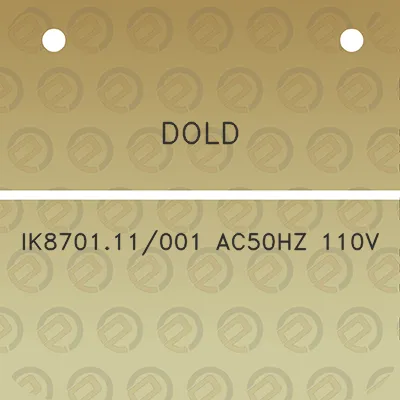 dold-ik870111001-ac50hz-110v