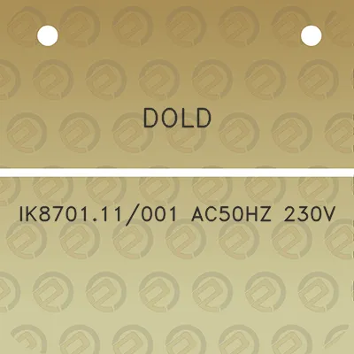 dold-ik870111001-ac50hz-230v