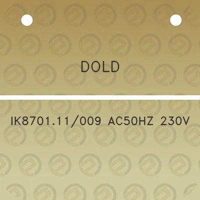 dold-ik870111009-ac50hz-230v