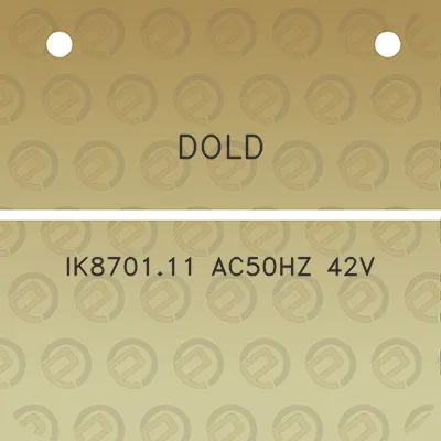 dold-ik870111-ac50hz-42v