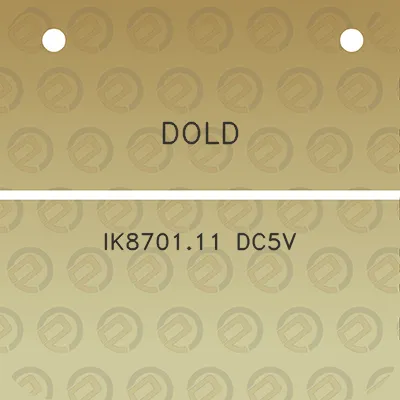 dold-ik870111-dc5v