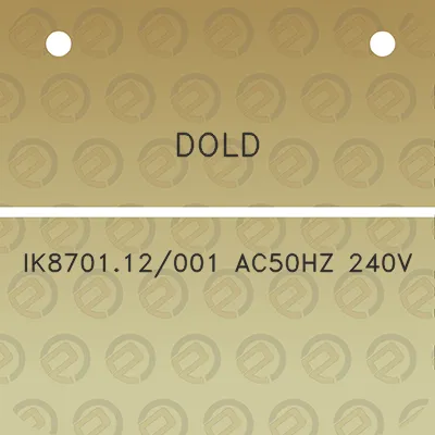 dold-ik870112001-ac50hz-240v