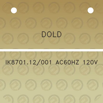 dold-ik870112001-ac60hz-120v