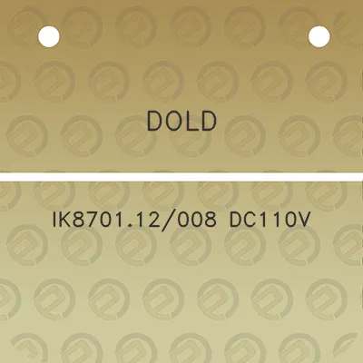 dold-ik870112008-dc110v