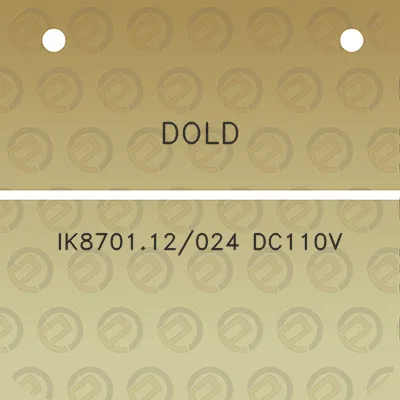 dold-ik870112024-dc110v