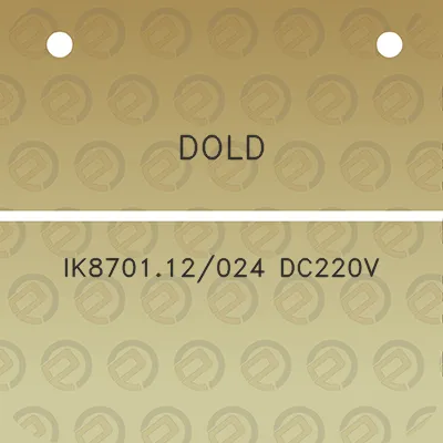 dold-ik870112024-dc220v