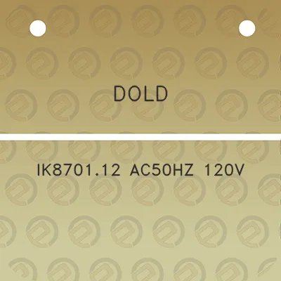 dold-ik870112-ac50hz-120v