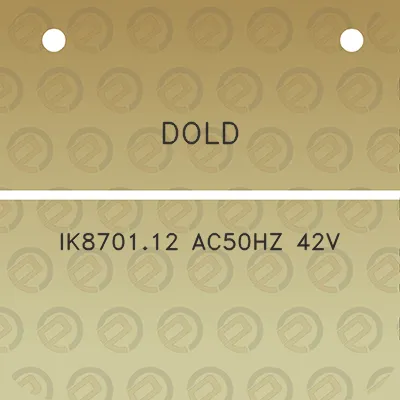 dold-ik870112-ac50hz-42v