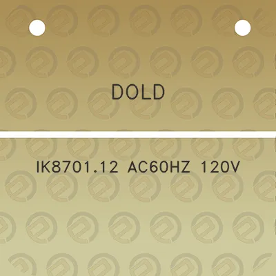 dold-ik870112-ac60hz-120v