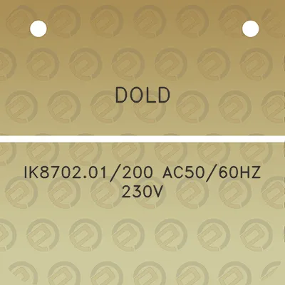 dold-ik870201200-ac5060hz-230v