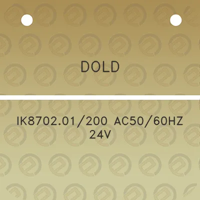 dold-ik870201200-ac5060hz-24v