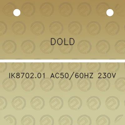 dold-ik870201-ac5060hz-230v