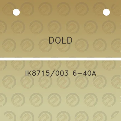 dold-ik8715003-6-40a