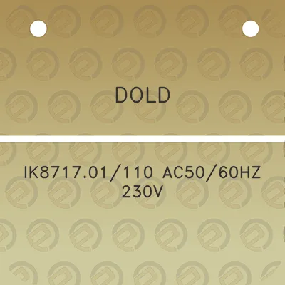 dold-ik871701110-ac5060hz-230v