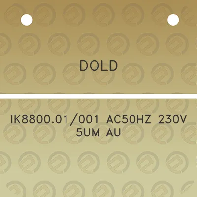 dold-ik880001001-ac50hz-230v-5um-au