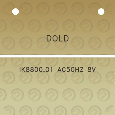 dold-ik880001-ac50hz-8v