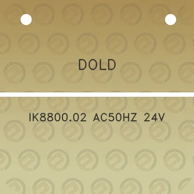 dold-ik880002-ac50hz-24v