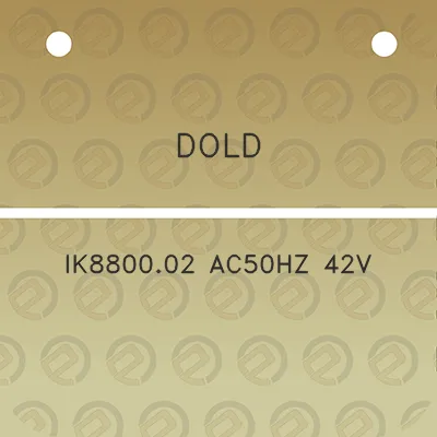 dold-ik880002-ac50hz-42v