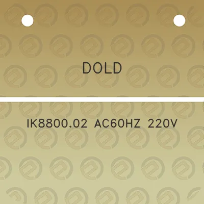 dold-ik880002-ac60hz-220v