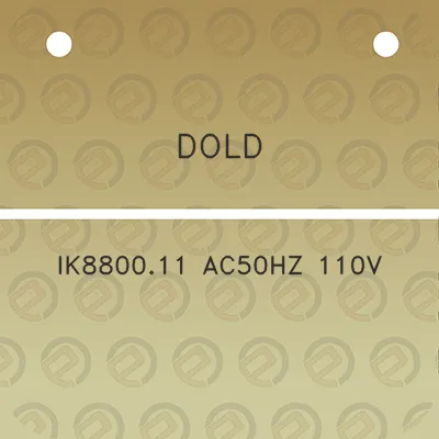 dold-ik880011-ac50hz-110v