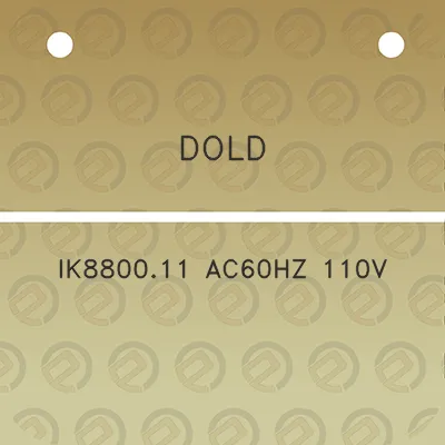 dold-ik880011-ac60hz-110v