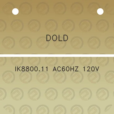 dold-ik880011-ac60hz-120v