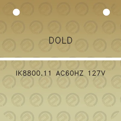 dold-ik880011-ac60hz-127v