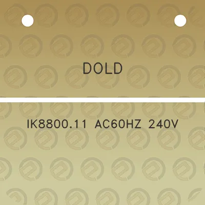 dold-ik880011-ac60hz-240v