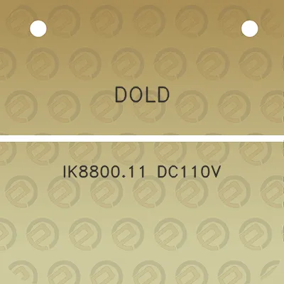 dold-ik880011-dc110v