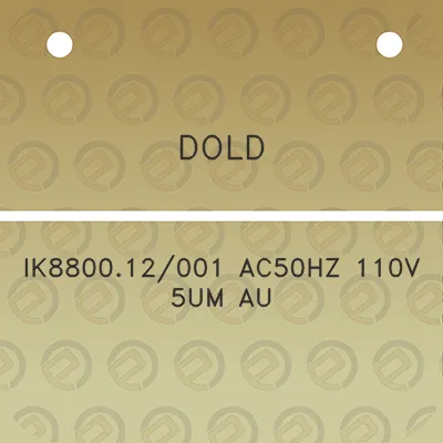 dold-ik880012001-ac50hz-110v-5um-au