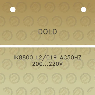 dold-ik880012019-ac50hz-200220v