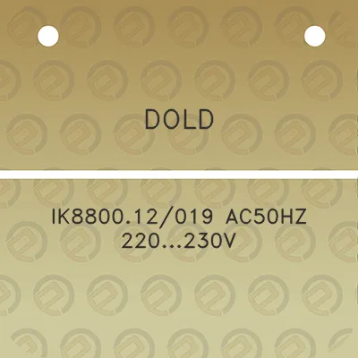 dold-ik880012019-ac50hz-220230v