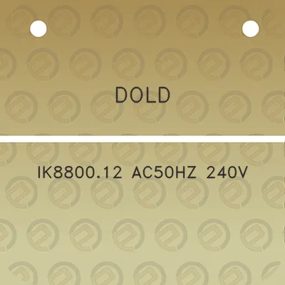 dold-ik880012-ac50hz-240v