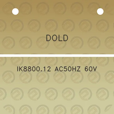 dold-ik880012-ac50hz-60v