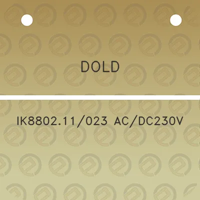 dold-ik880211023-acdc230v