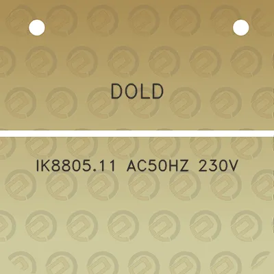 dold-ik880511-ac50hz-230v