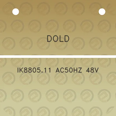 dold-ik880511-ac50hz-48v