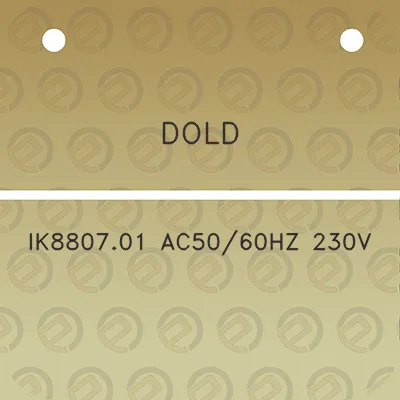 dold-ik880701-ac5060hz-230v