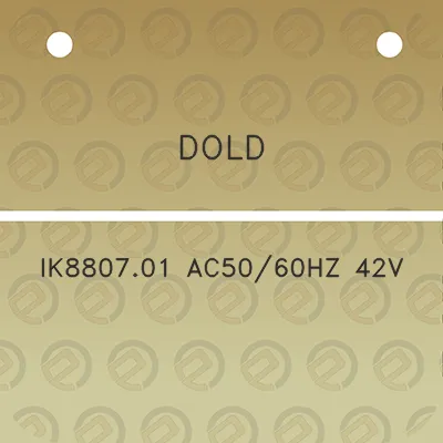 dold-ik880701-ac5060hz-42v