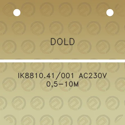 dold-ik881041001-ac230v-05-10m