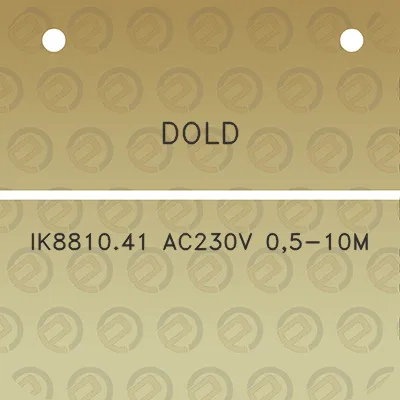 dold-ik881041-ac230v-05-10m