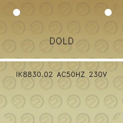 dold-ik883002-ac50hz-230v