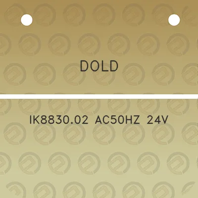 dold-ik883002-ac50hz-24v