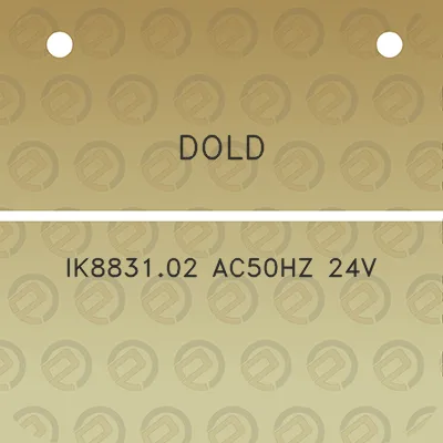 dold-ik883102-ac50hz-24v