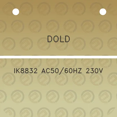 dold-ik8832-ac5060hz-230v