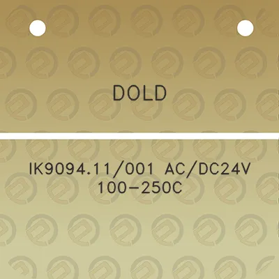 dold-ik909411001-acdc24v-100-250c